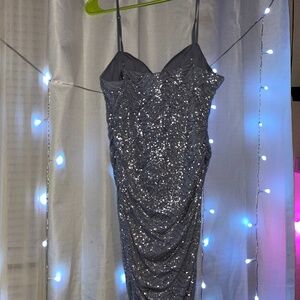 Light Blue sparkling dress